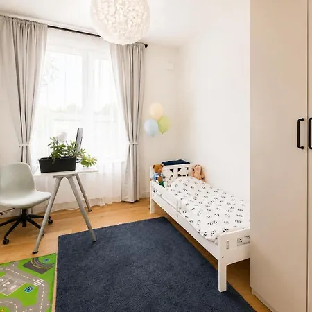 Apartmán Peaceful 2br Mezaparks With Free Parking Riga