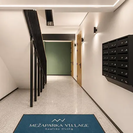 Apartmán Peaceful 2br Mezaparks With Free Parking